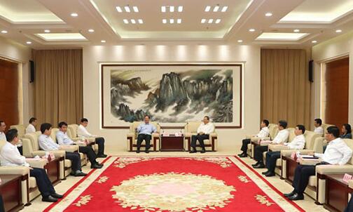 國家電網董事長、黨組書記毛偉明拜會安徽省委書記李錦斌、省長李國英