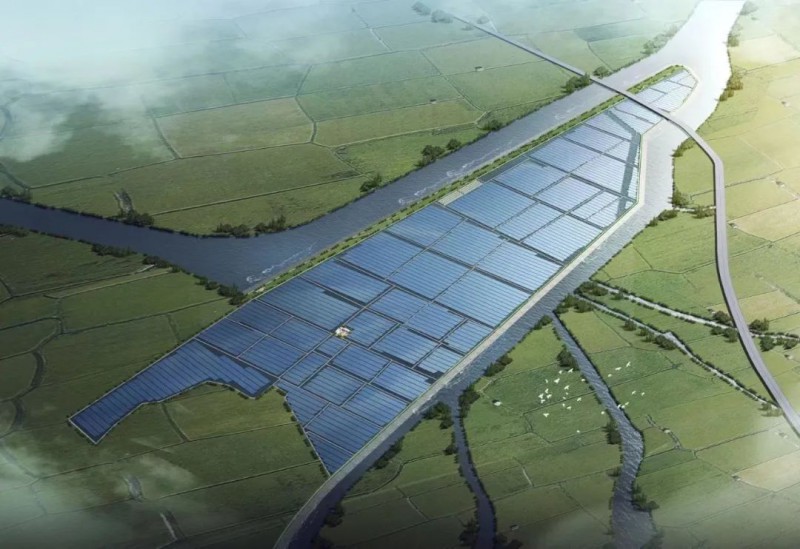 550MWp!亞洲最大漁光互補光伏發電項目之一正式開工!