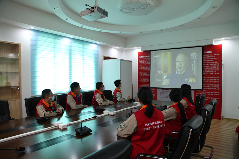 國網古田縣供電公司掀起學習“時代楷?！卞X海軍同志先進事跡熱潮