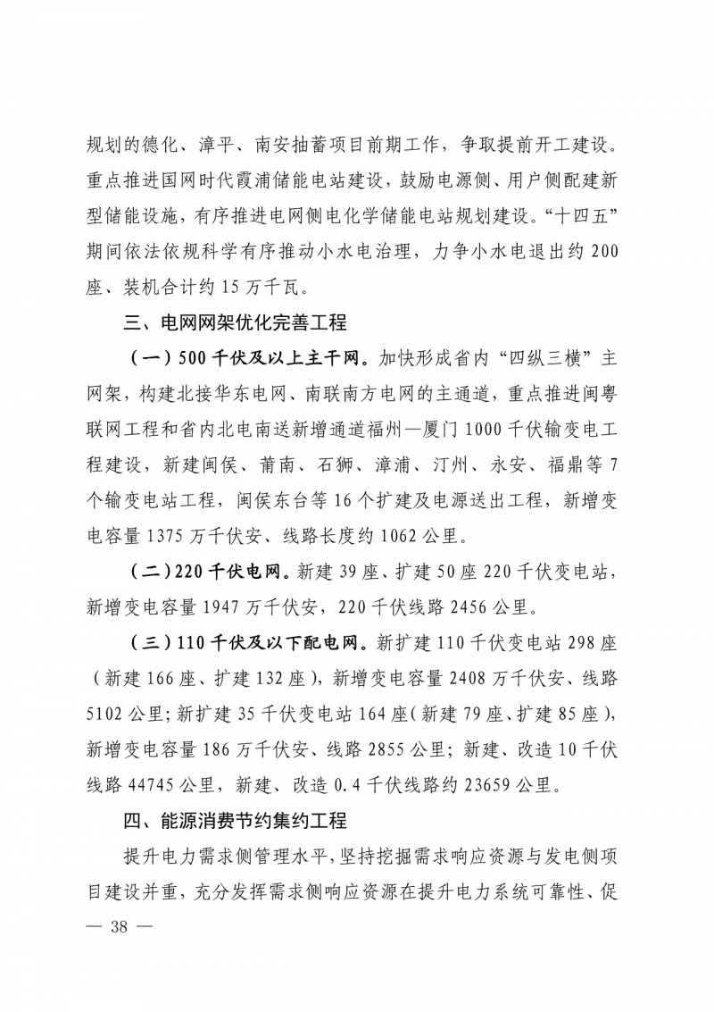 光伏新增300萬千瓦!福建省發布《“十四五”能源發展專項規劃》