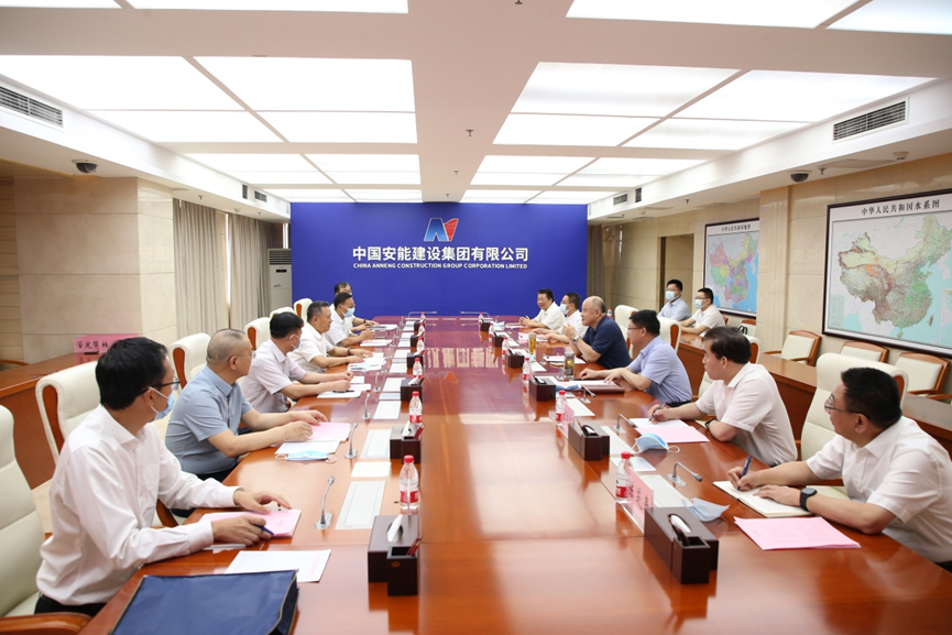 周國平會見中儲糧集團黨組副書記、總經理遲京濤