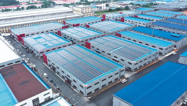 安徽寧國市供電公司為千洪產業園提供綜合能源