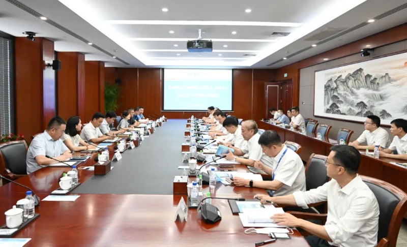 孫洪水與寧夏回族自治區人大常委會副主任楊玉經會談