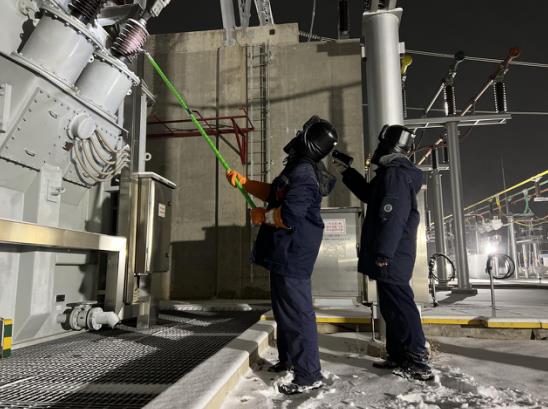 錫林郭勒超高壓變電處:做好防寒防凍工作 筑牢安全基礎