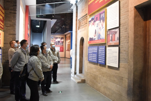 國能(福州）熱電有限公司參觀成就展領略地方跨越式發展