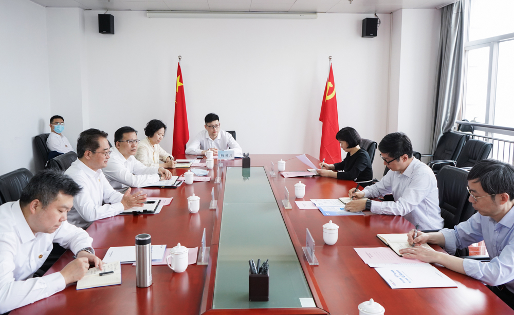 中國能建黨委常委、副總經理吳云與國家能源局華中監管局黨組書記、局長任育之會談