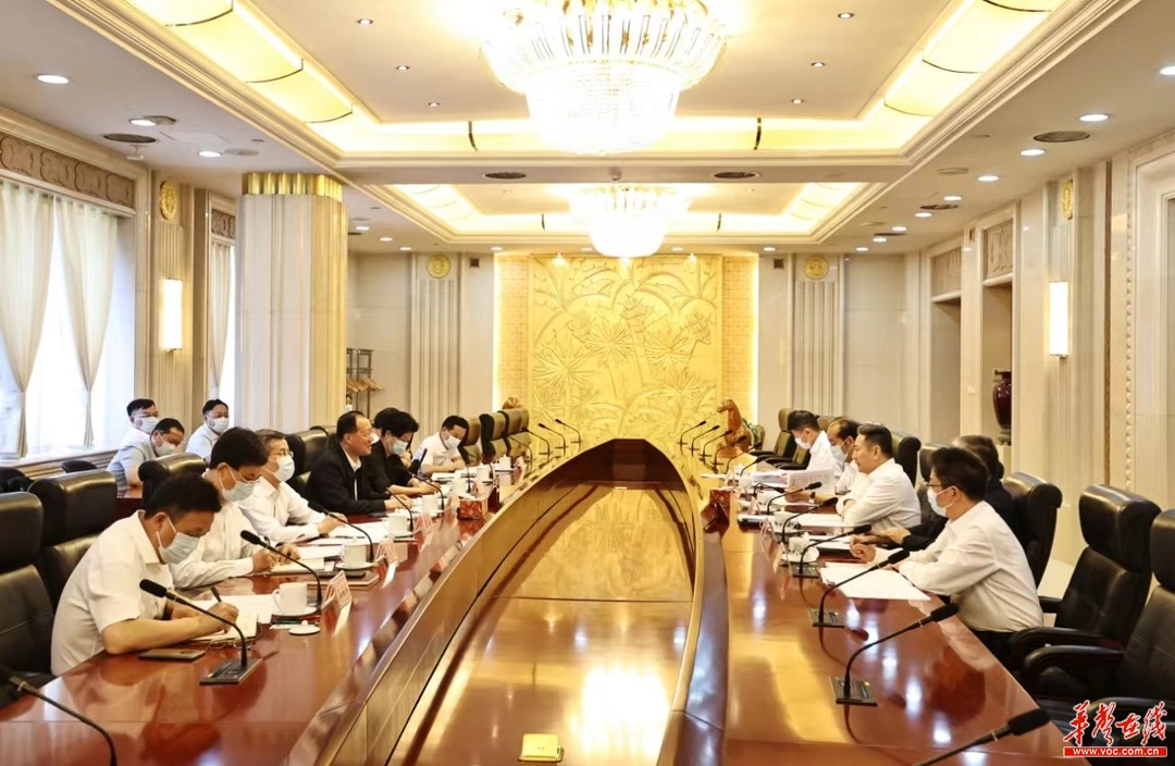 湖南省政府在京與交通運輸部、國家能源局、中國中車舉行工作會談