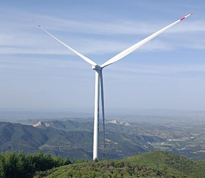 山西新能源公司王獅二期風電項目成功并網發電