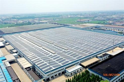 助力綠色發展 江蘇興達九廠9MW分布式光伏發電項目順利并網發電