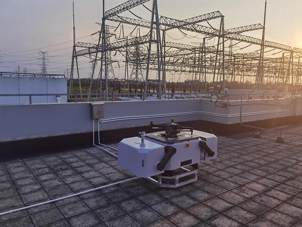 上海電網首個500千伏輸變一體化無人機固定機場正式投運