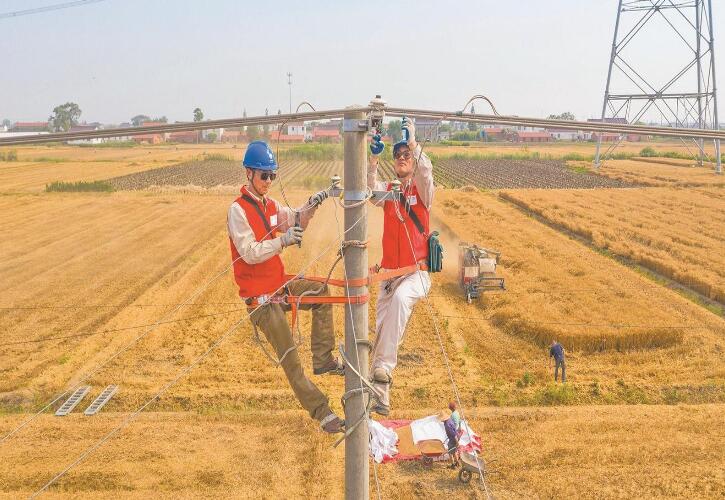 江蘇省海安市:電力供應(yīng)足 海安建起“大糧倉”