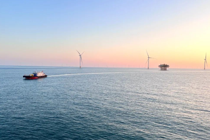 國內在建單體容量最大海上風電項目并網！