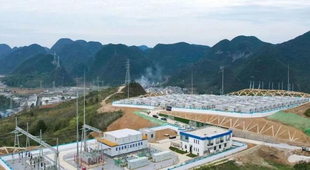 貴州成南方五省區規模最大電化學儲能基地