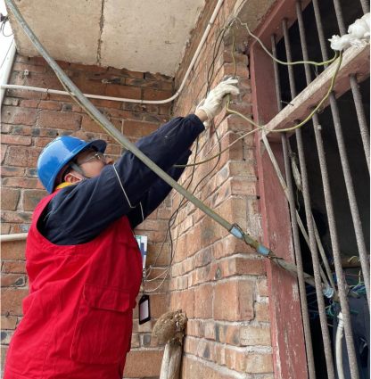 雙橋經開區暖心送服務 電力上門“零距離”