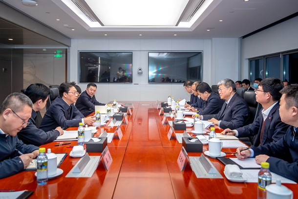 國家能源集團黨組書記、董事長劉國躍會見寧夏回族自治區黨委副書記、主席張雨浦一行