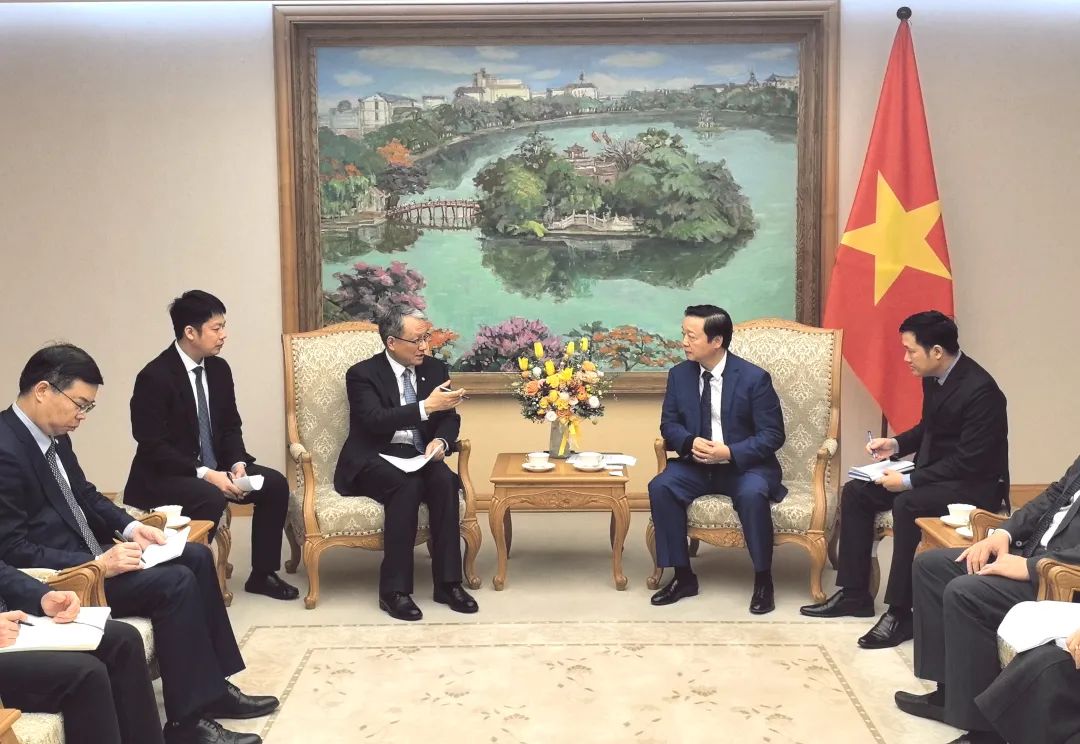 中國(guó)電建黨委副書(shū)記、總經(jīng)理王斌拜會(huì)越南副總理陳紅河