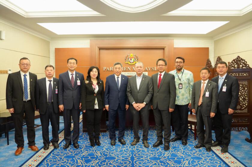 宋海良拜會馬來西亞副總理法迪拉·優素福