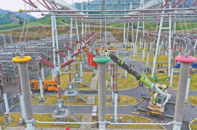 ±800千伏金華換流站投運以來最大規模綜合檢修