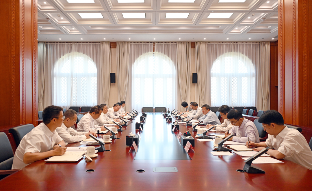 國家能源局黨組書記、局長章建華會見中國能建集團主要領(lǐng)導