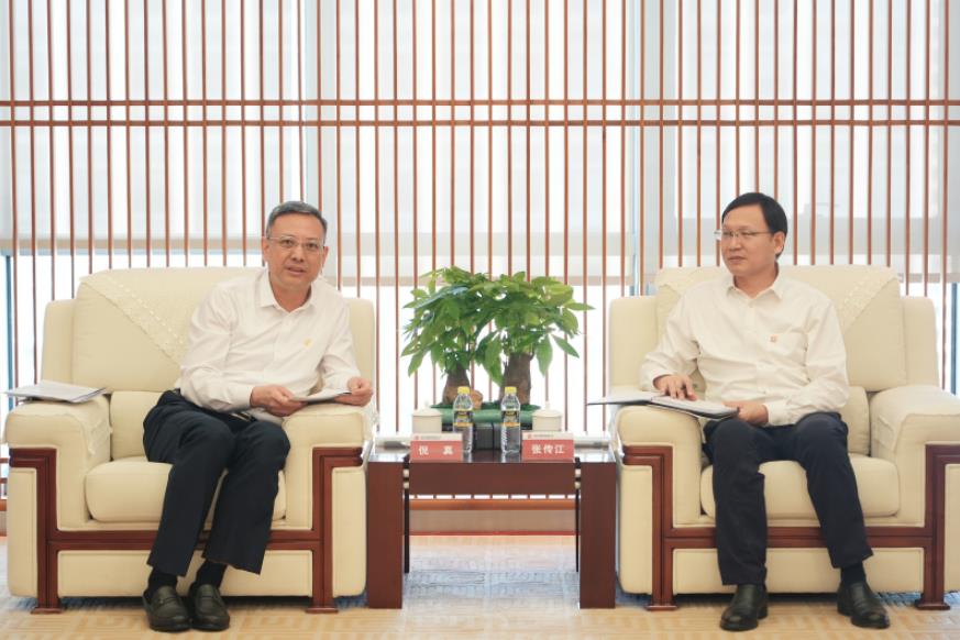 中國能建黨委副書記、總經理倪真與中國大唐總經理張傳江會談