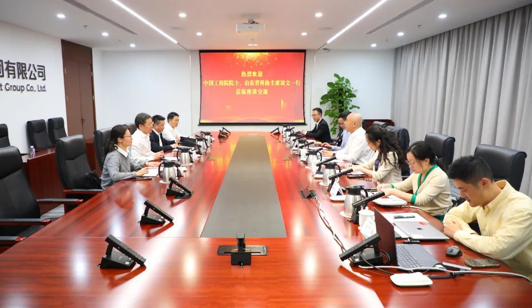 中國電氣裝備黨委書記、董事長李洪鳳會見中國工程院院士、山東省科協(xié)主席凌文