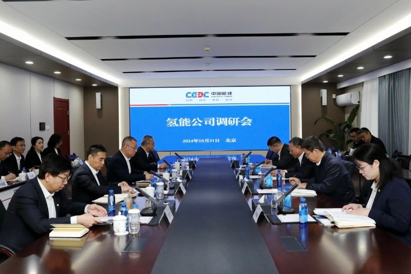 中國(guó)能建黨委副書(shū)記、總經(jīng)理倪真到氫能公司調(diào)研