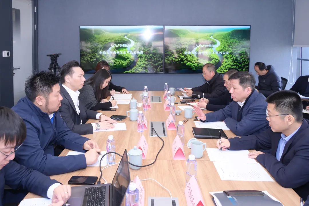 上海楊浦區領導調研緯景儲能科技有限公司