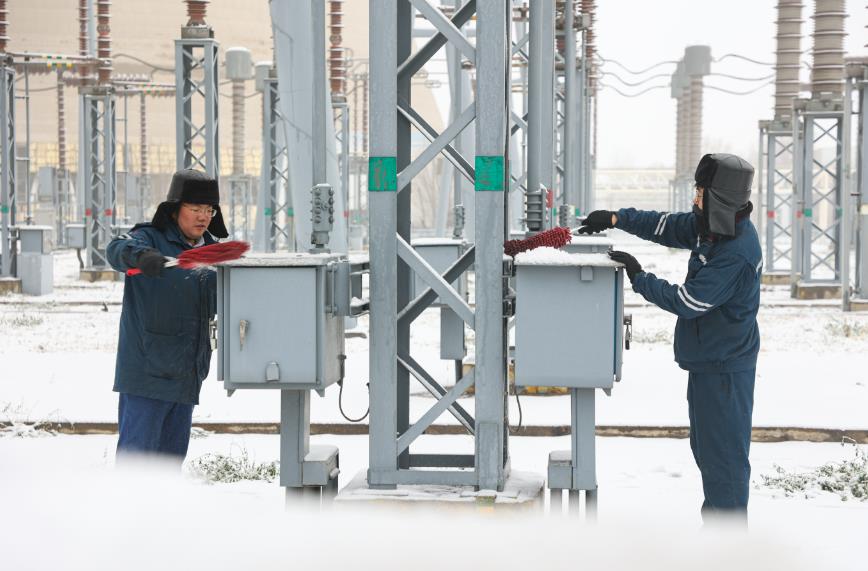 【春節我在崗】中國大唐：抵御寒潮 守護萬家溫暖