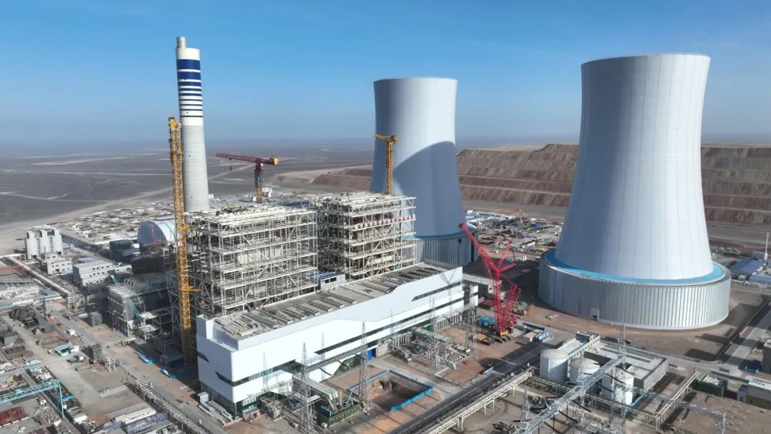 “疆電入渝”配套煤電項目廠用電系統受電一次成功