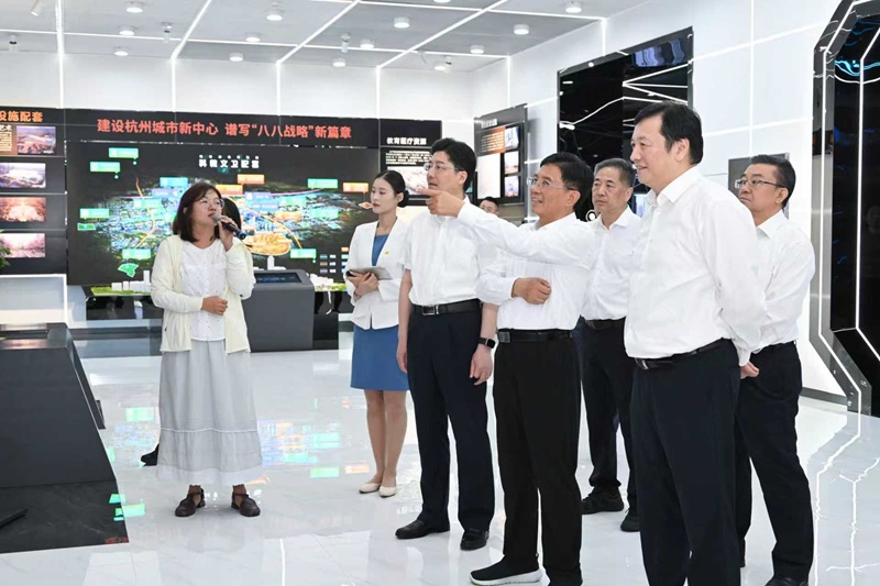 生態環境部黨組書記孫金龍赴浙江省調研生態環境保護工作